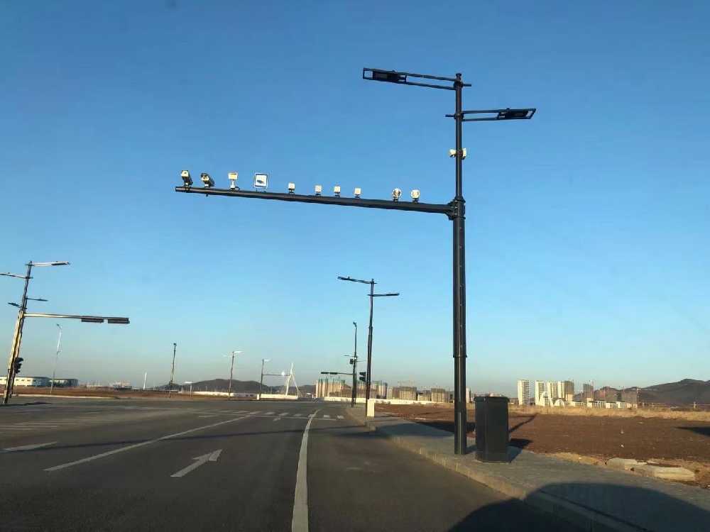 赤壁市黑龙江佳木斯综合路灯杆项目