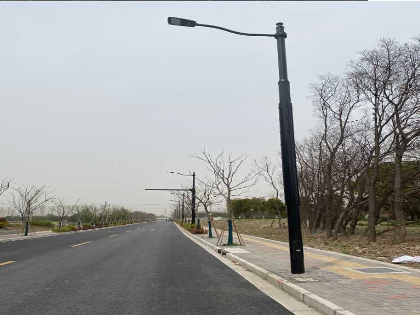 赤壁市上海综合杆 太阳能路灯工程